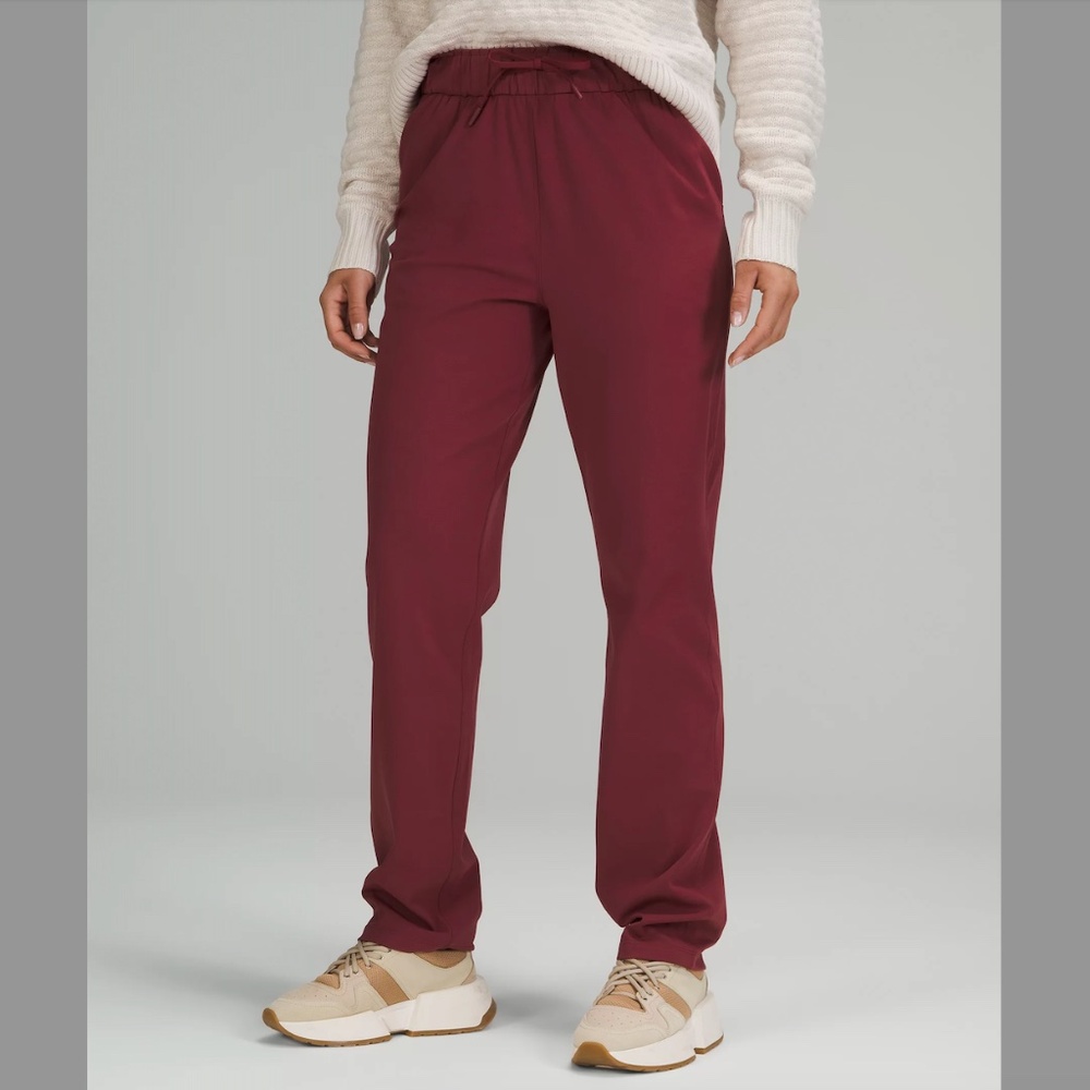 Lululemon Stretch High-Rise Pant | Size 4 | Mulled Wine | NWT